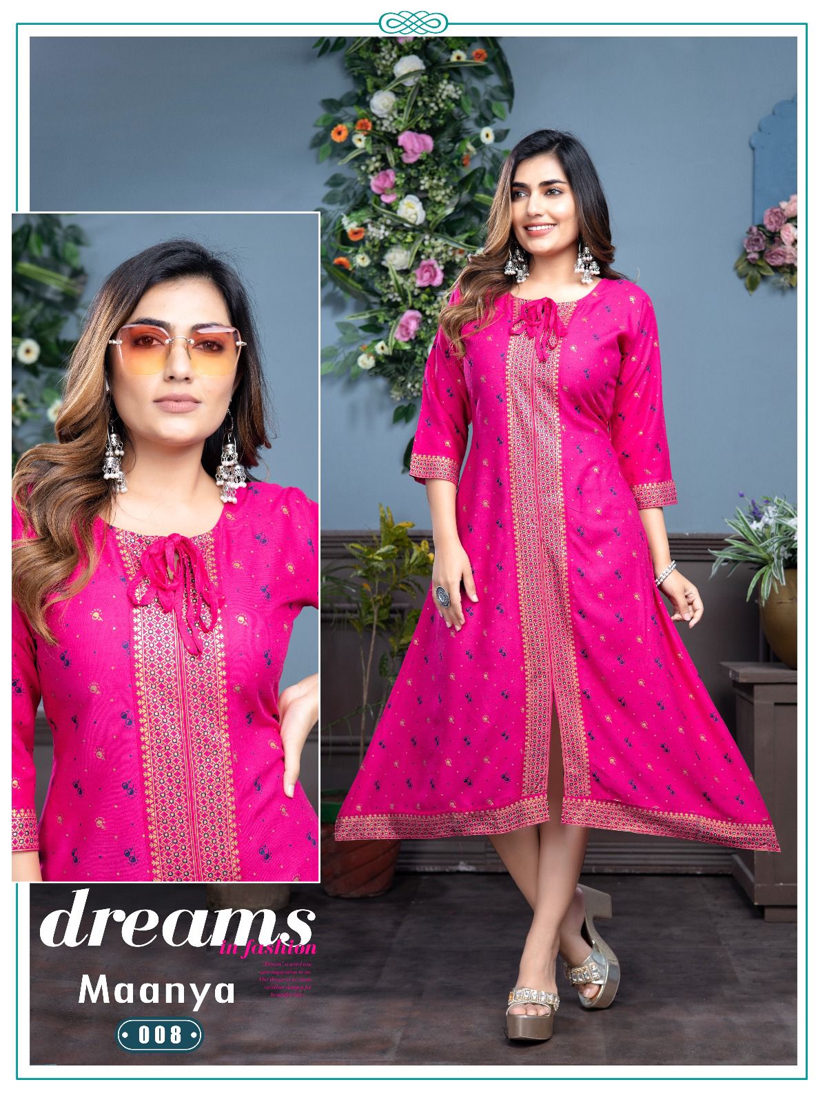 Maanya By Golden Printed Designer Kurtis Catalog
